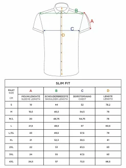 Wam Denim Aire Black Overhemd Korte Mou| Overhemd Korte Mouwen