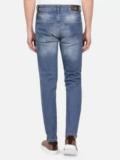 Wam Denim Jeans<Albaric Faded Slim Fit Light Navy Jeans
