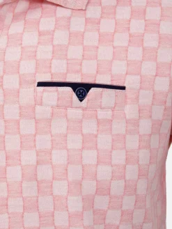 Wam Denim Polo'S<Aldo Pink Polo