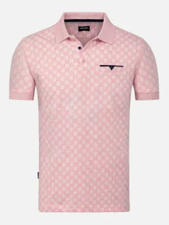Wam Denim Aldo Pink Polo| Polo'S
