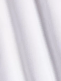 Wam Denim Overhemd Lange Mouwen<Ales Solid Structured White Overhemd Lange Mouw