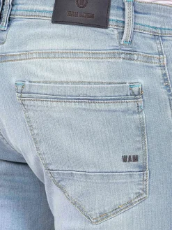 Wam Denim Alexia Faded Blue Slim Fit Jeans| Jeans