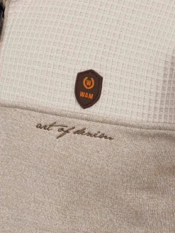 Wam Denim Altena Beige Vesten| Vesten