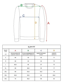 Wam Denim Anita Slim Fit Crew Neck Off-White Sweater| Sweaters