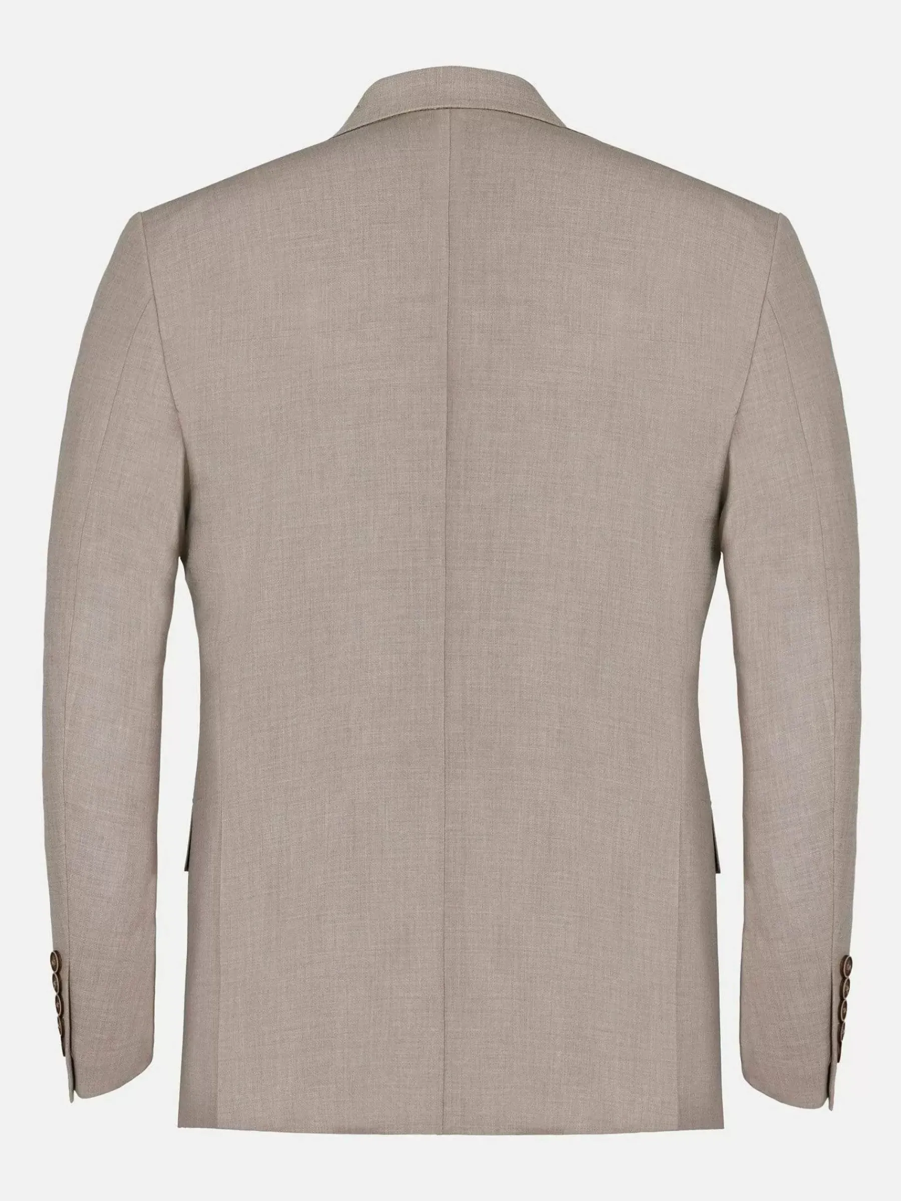 Wam Denim Colberts<Araya Peak Lapel Single Breast Beige Suit Blazer