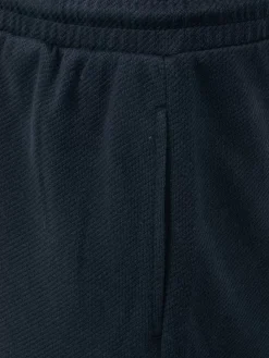 Wam Denim Arlo Stretched Navy Hoodie Shorts Set| Sweaters