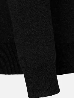 Wam Denim Athens V-Neck Black Sweater| Sweaters