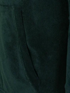 Wam Denim Avery Full Zipped Green Hoodie Shorts Set| Sweaters