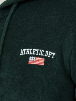 Wam Denim Avery Full Zipped Green Hoodie Shorts Set| Sweaters