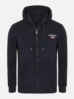 Wam Denim Avery Stretched Navy Hoodie Shorts Set| Sweaters