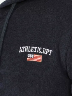 Wam Denim Avery Stretched Navy Hoodie Shorts Set| Sweaters