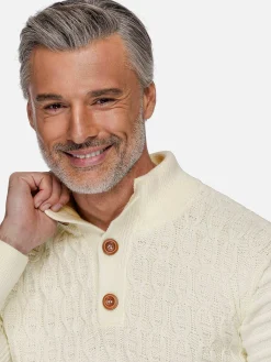 Wam Denim Avon Off White Pattern Truien| Truien