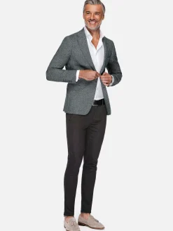 Wam Denim Balboa Textured Green Colbert| Colberts