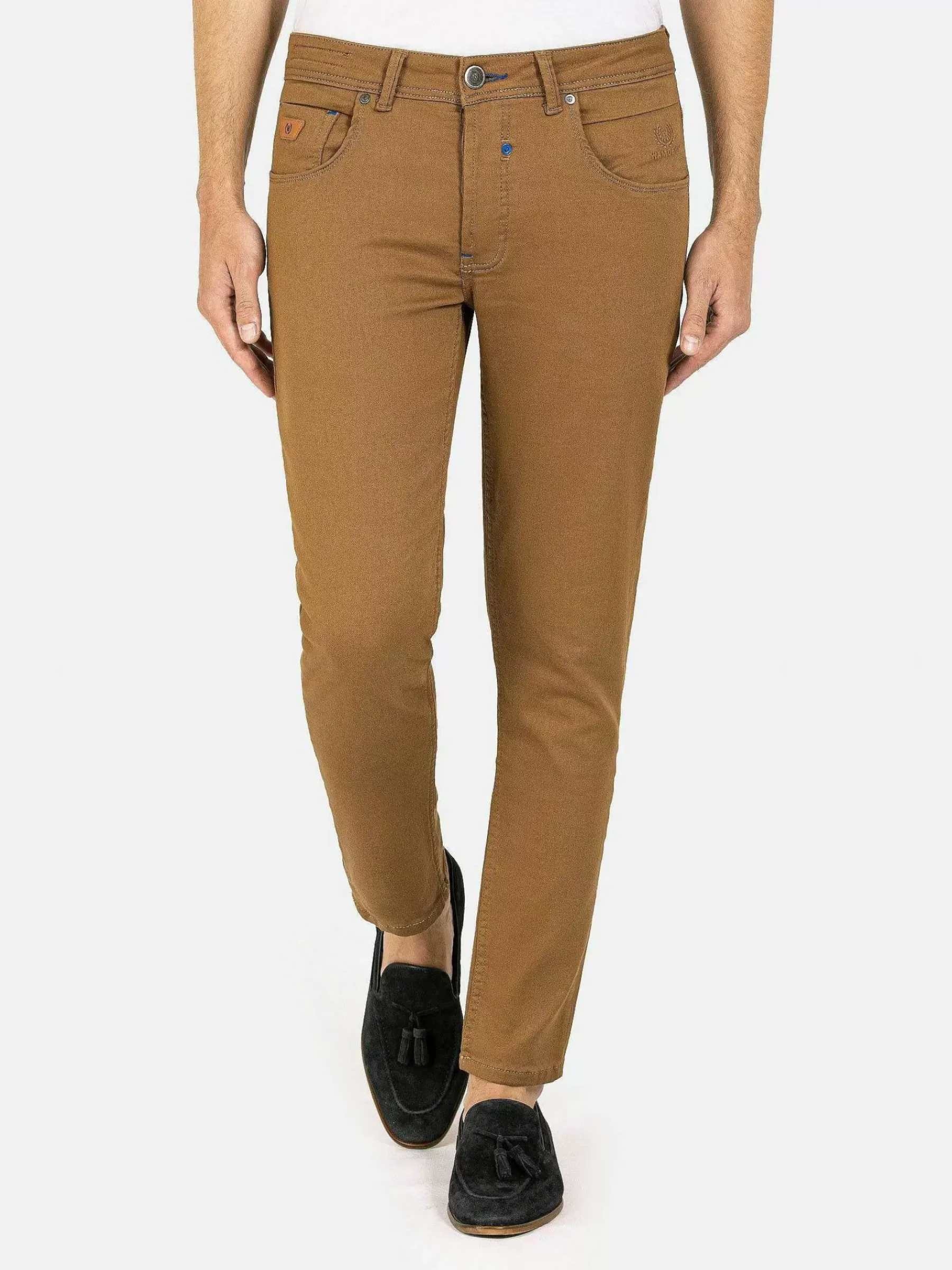Wam Denim Jeans<Barukh Slim Fit Beige Jeans