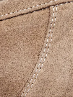 Wam Denim Beige Suede Loafer Schoenen| Schoenen