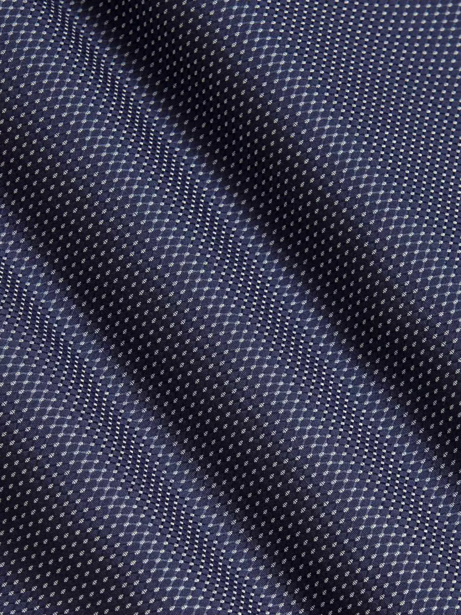 Wam Denim Overhemd Lange Mouwen<Bentley Regular Fit Navy Overhemd