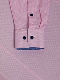 Wam Denim Overhemd Lange Mouwen<Bentley Regular Fit Pink Overhemd