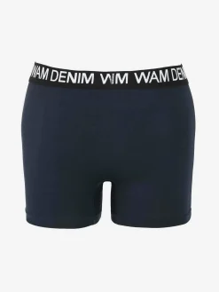Wam Denim Boxer 73005 Milton Navy Red| Boxershorts