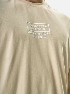 Wam Denim Braden Beige T-Shirt| Streetwear