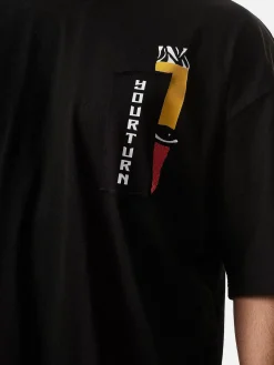 Wam Denim Braden Black T-Shirt| Streetwear