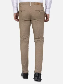 Wam Denim Brasilia Slit Pocket Dark Beige Chino| Chino'S