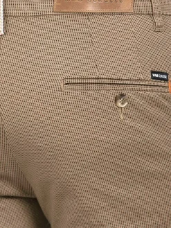 Wam Denim Brasilia Slit Pocket Dark Beige Chino| Chino'S