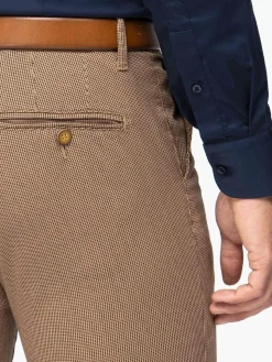 Wam Denim Brasilia Slit Pocket Dark Beige Chino| Chino'S
