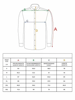 Wam Denim Overhemd Lange Mouwen<Braxton Regular Fit Light Navy Overhemd