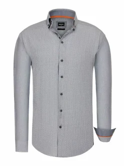 Wam Denim Braxton Regular Fit Light Blue Overhemd| Overhemd Lange Mouwen