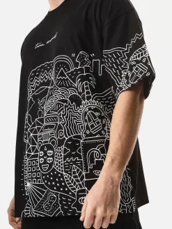 Wam Denim Streetwear<Brecken Black T-Shirt