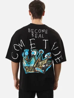 Wam Denim Brodie Black T-Shirt 1053| Streetwear