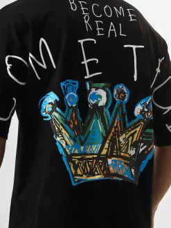 Wam Denim Brodie Black T-Shirt 1053| Streetwear