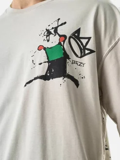 Wam Denim Brodie Light Grey T-Shirt| Streetwear