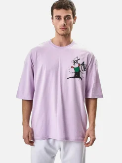 Wam Denim Brodie Purple T-Shirt| Streetwear