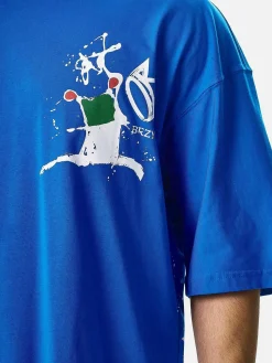 Wam Denim Brodie Royal Blue T-Shirt| Streetwear