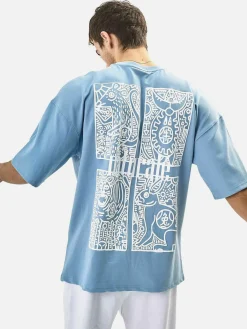 Wam Denim Bryant Light Blue T-Shirt| Streetwear