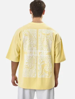 Wam Denim Bryant Yellow T-Shirt| Streetwear