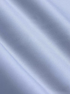 Wam Denim Overhemd Lange Mouwen<Burgos Solid Blue Overhemd Longe Mouw