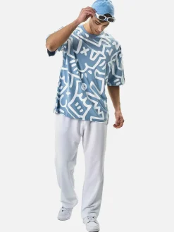 Wam Denim Byron Light Blue T-Shirt| Streetwear