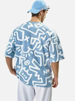 Wam Denim Byron Light Blue T-Shirt| Streetwear