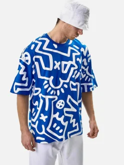 Wam Denim Byron Royal Blue T-Shirt| Streetwear