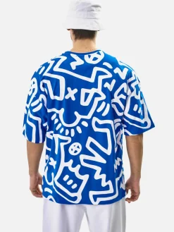 Wam Denim Byron Royal Blue T-Shirt| Streetwear