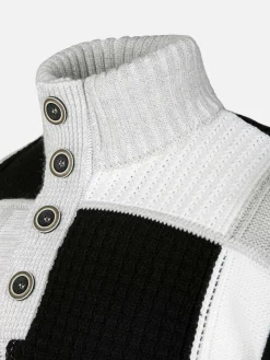 Wam Denim Truien<Cambridge Pattern Black White Truien