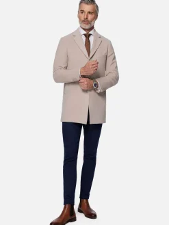 Wam Denim Camelot Slide Pocket Beige Mantelassen| Manteljassen