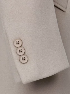 Wam Denim Camelot Slide Pocket Beige Mantelassen| Manteljassen