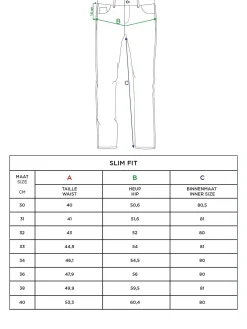 Wam Denim Carinal Mini Check Slim Fit Navy Jeans| Jeans