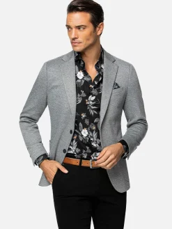 Wam Denim Colberts<Colbert 74123 Bern Grey