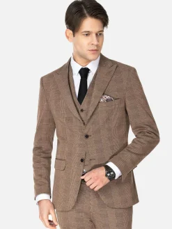 Wam Denim Colbert 70066 Fredin Beige| Colberts