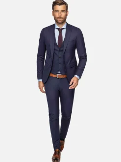 Wam Denim Colbert 70071 Scotsville Navy| Colberts