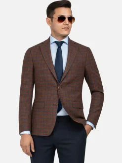 Wam Denim Colbert Nantens Brown Indigo| Colberts